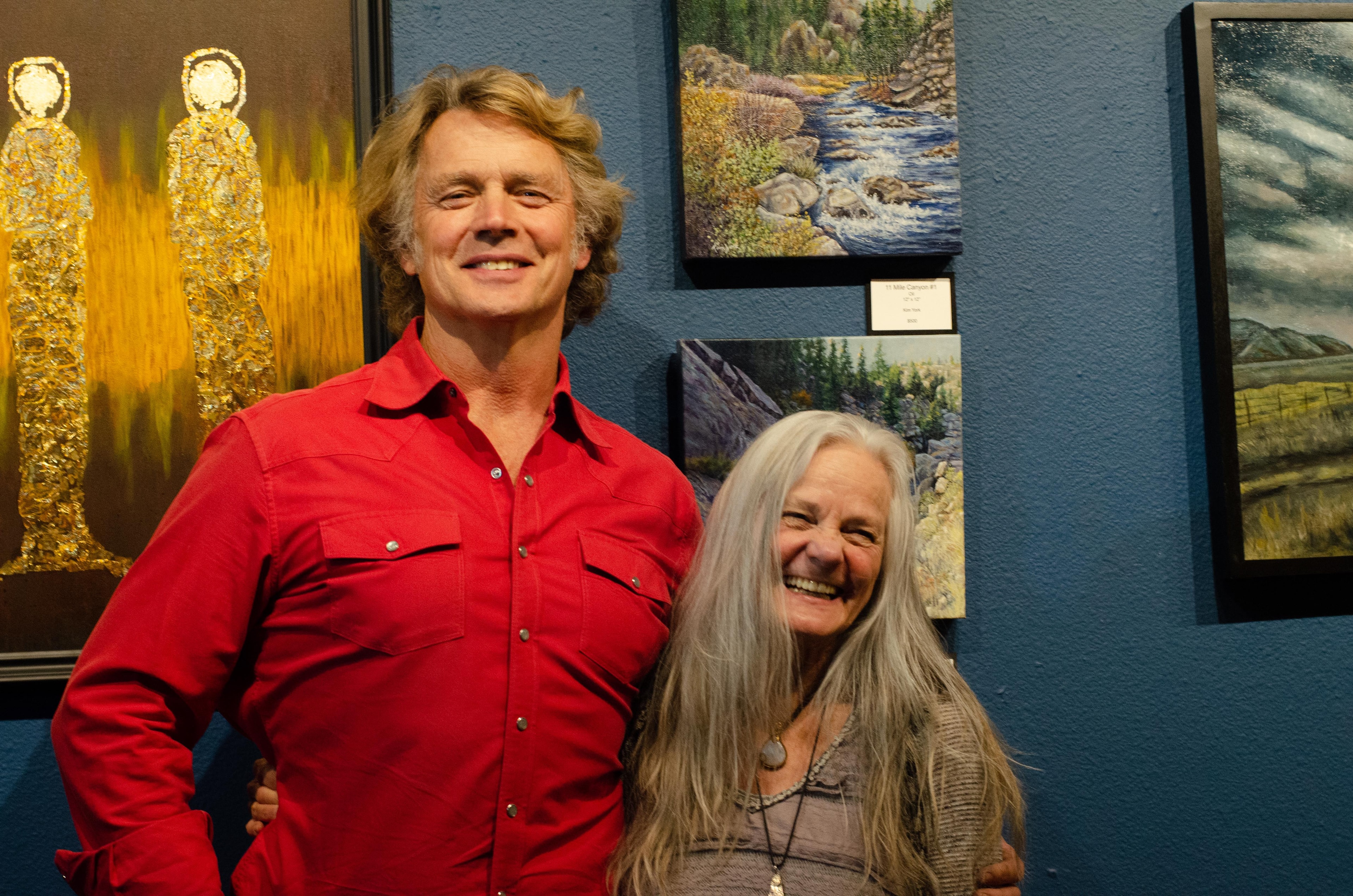 Dr. debi Story Maddox with John Schneider
