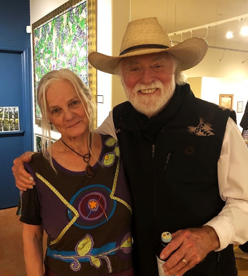 Dr. debi Story Maddox with Michael Martin Murphey