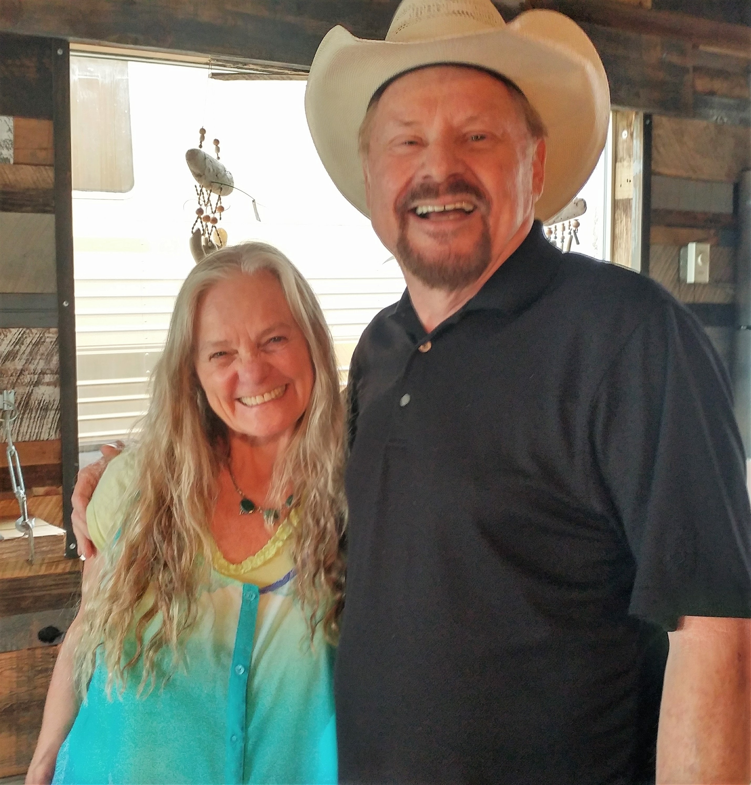 Dr. debi Story Maddox with Moe Bandy