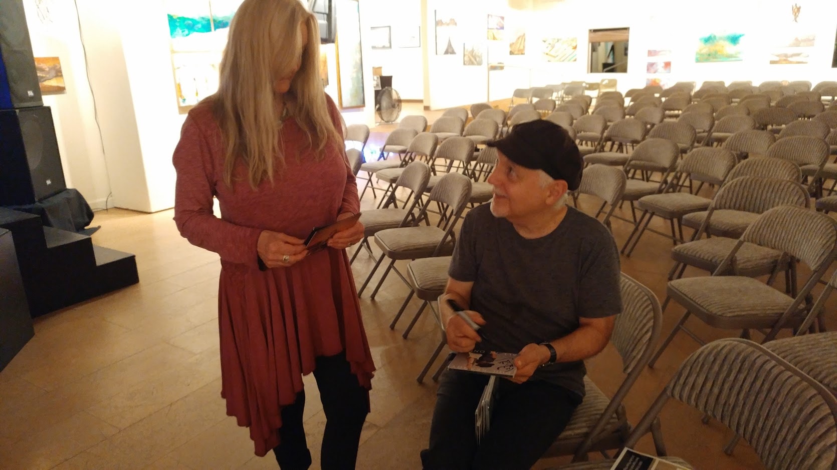 Dr. debi Story Maddox with Phil Keaggy