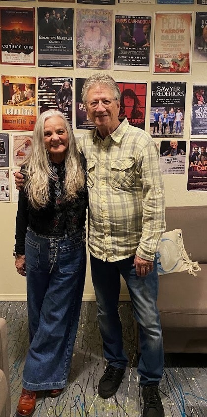 Dr. debi Story Maddox with Richie Furay