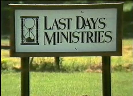 Last Days Ministries sign